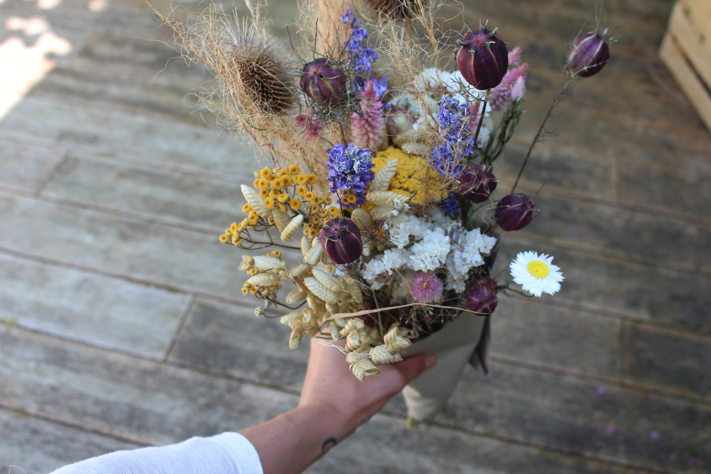 x. Bouquet de fleurs séchées n°3