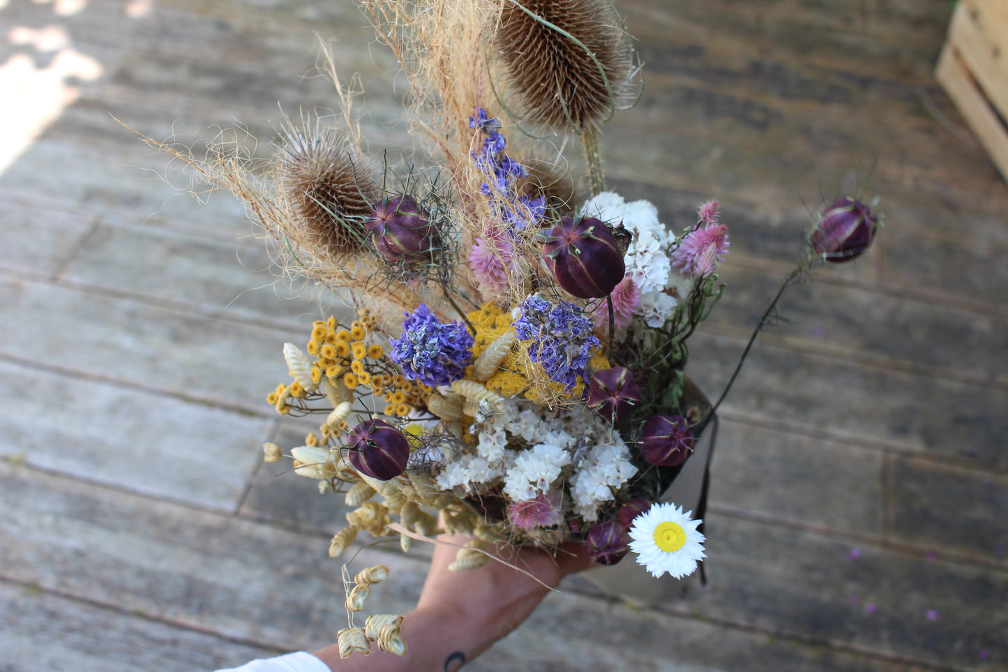 x. Bouquet de fleurs séchées n°3